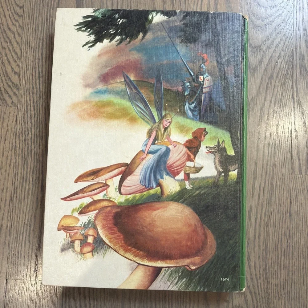 FAIRY TALES  Vintage Hardcover Book 1950 Katharine Gibson 380 pages